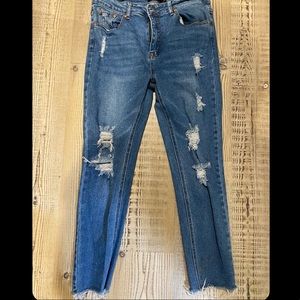 Distressed Skinny Jeans